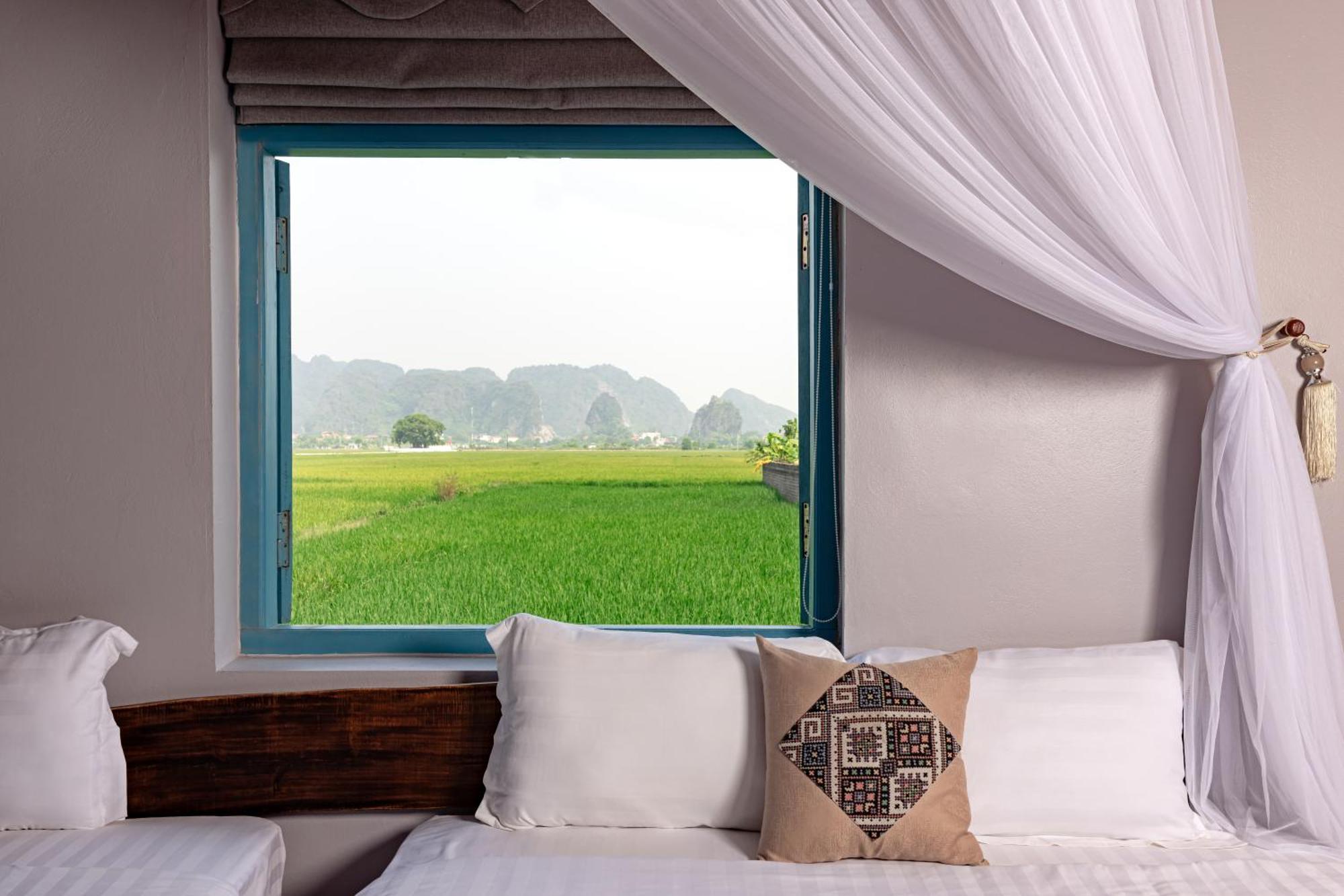 Chezcao Rice Field Ecolodge ニンビン エクステリア 写真