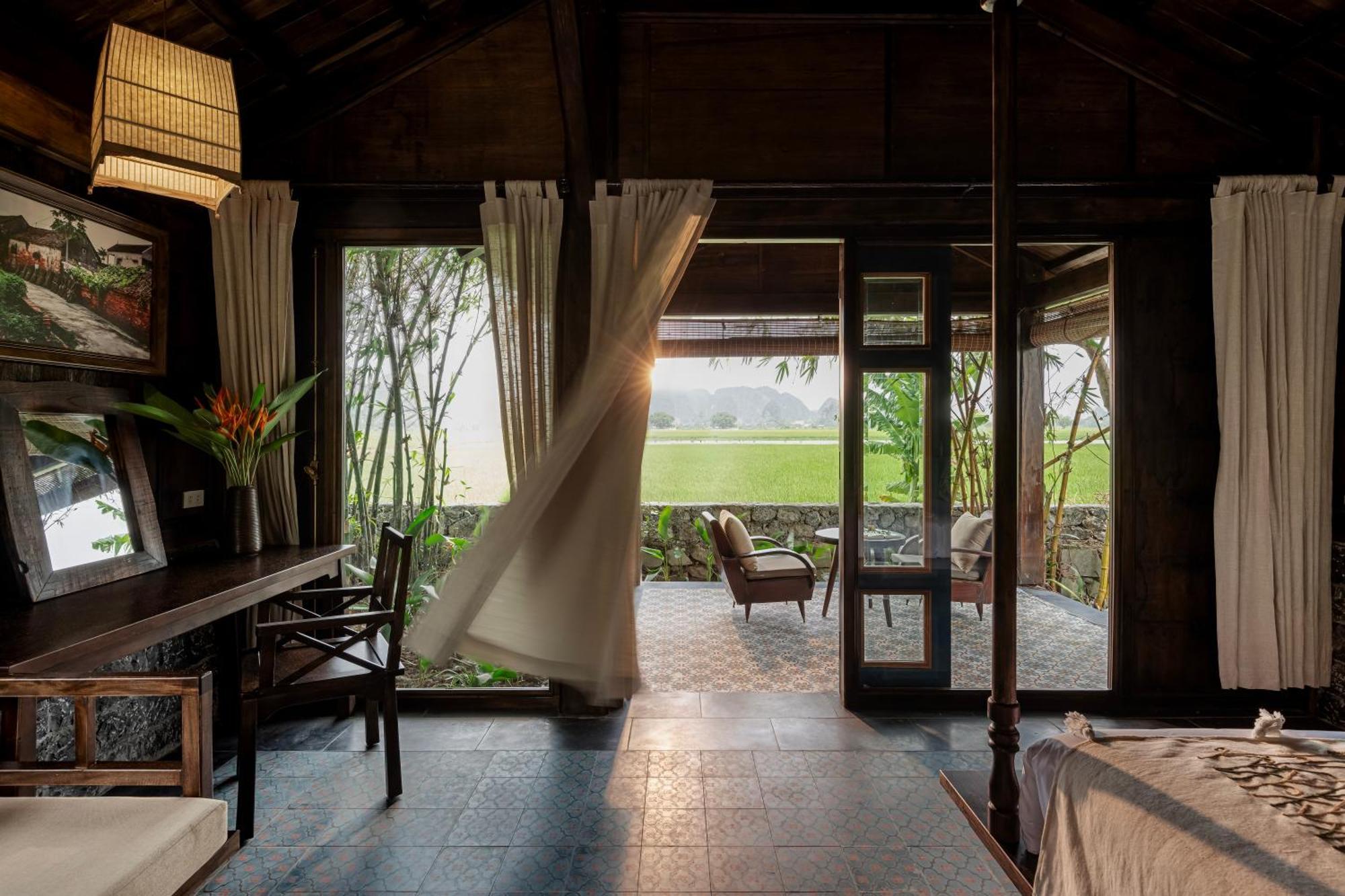 Chezcao Rice Field Ecolodge ニンビン エクステリア 写真