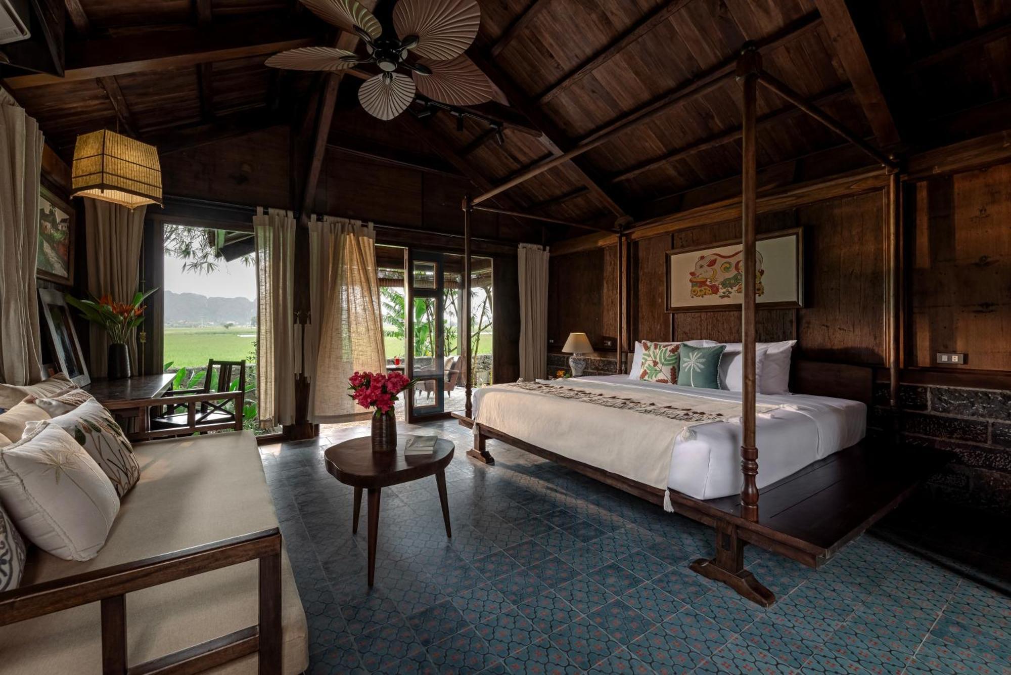 Chezcao Rice Field Ecolodge ニンビン エクステリア 写真